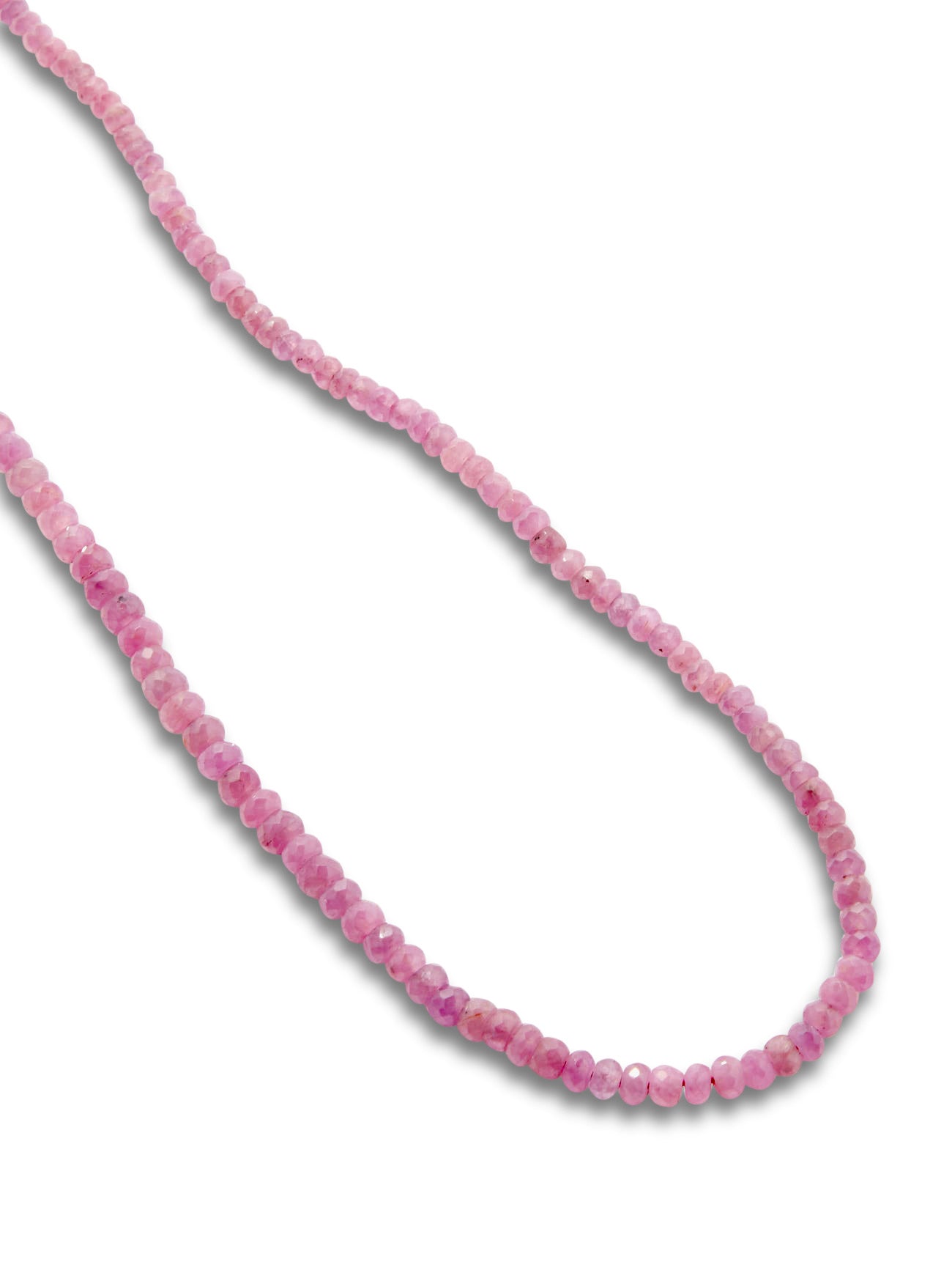 Baby Pink Opal Bead Necklace, Candy Beaded Necklace, Hawaii Choker Nec –  GemsRush